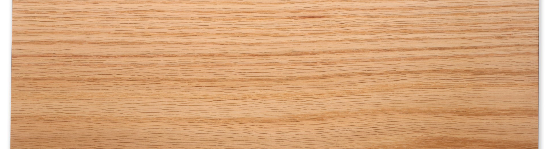 Solid red oak grain